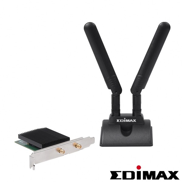 EDIMAX訊舟 AX3000 Wi-Fi 6 + 藍牙5.0 PCIe 無線網路卡-細節圖2