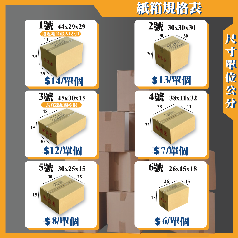 《蝦拼紙箱》免運 紙箱  大紙箱 小紙箱 台灣製造 網拍紙箱 超商紙箱 包貨紙箱 小物包裝 寄貨 多尺寸 3層B浪 含稅-細節圖5