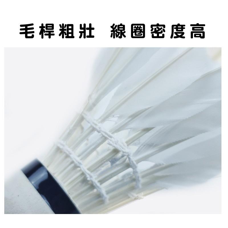 『台灣24H出貨』羽毛球 羽球 訓練用球 耐打不易爛 鴨毛球 穩定 耐打 練習羽球 訓練羽球 比賽羽球 膠羽球 飛行穩定-細節圖6