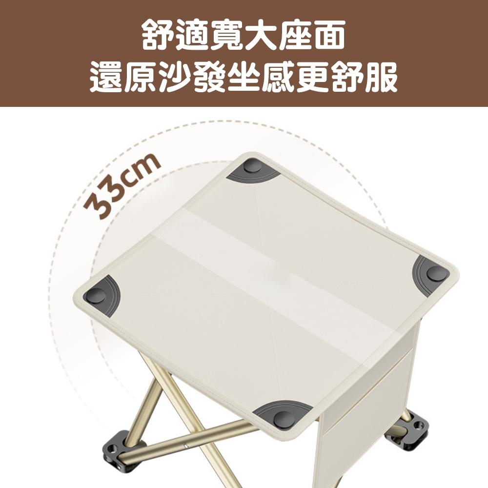 『台灣24H出貨』戶外輕巧摺疊凳 折疊椅 釣魚椅 露營椅 便攜式戶外椅 野餐小板凳 摺疊露營椅 平凳 野餐椅 摺疊凳 戶-細節圖4