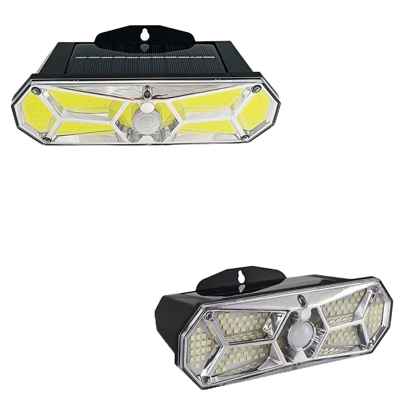 『台灣24H出貨』LED太陽能三模式壁燈 太陽能壁燈 三模式壁燈 壁燈 免插電壁燈 LED壁燈 車庫燈 LED庭院燈 人-細節圖2