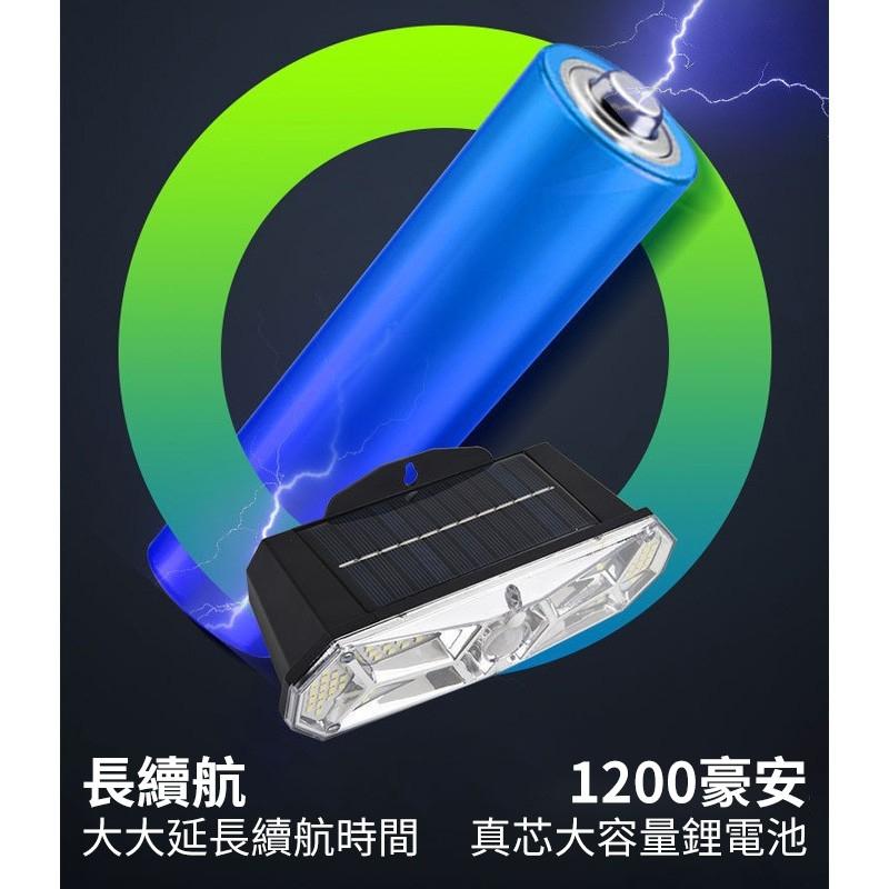 『台灣24H出貨』LED太陽能三模式壁燈 太陽能壁燈 三模式壁燈 壁燈 免插電壁燈 LED壁燈 車庫燈 LED庭院燈 人-細節圖6