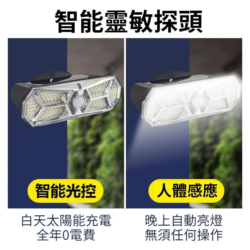 『台灣24H出貨』LED太陽能三模式壁燈 太陽能壁燈 三模式壁燈 壁燈 免插電壁燈 LED壁燈 車庫燈 LED庭院燈 人-細節圖7