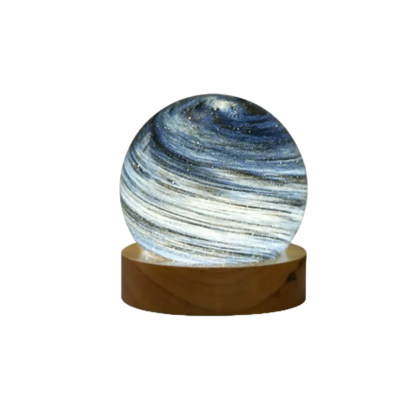 『台灣24H出貨』星球夢幻小夜燈 夢幻小夜燈 星球小夜燈 星球夜燈 小夜燈 夜晚小夜燈 星球造型夜燈 星球造型小夜燈 星-細節圖2