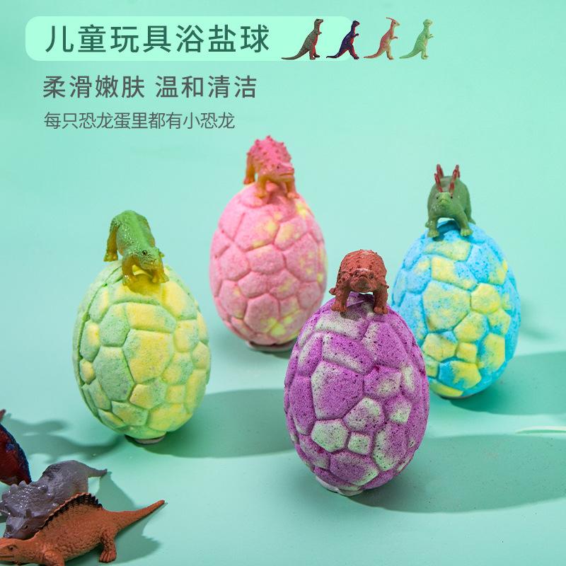 『台灣24H出貨』恐龍蛋沐浴球 彩虹沐浴球 雲朵沐浴球 精油沐浴球 恐龍公仔沐浴球 沐浴球 造型沐浴球 泡澡球 造型泡澡-細節圖3