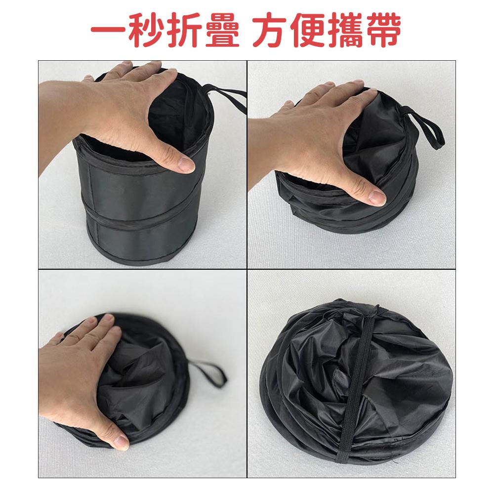 『台灣24H出貨』汽車摺疊垃圾桶 車用垃圾桶 摺疊式垃圾桶 戶外垃圾桶 小體積垃圾桶 折疊垃圾桶 汽車用垃圾桶 車用收納-細節圖5