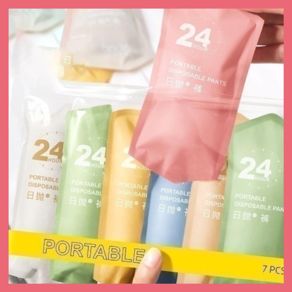 『台灣24H出貨』一次性內褲 拋棄式內褲 免洗內褲 純棉內褲 產後內褲 月子內褲 旅行內褲 無菌內褲 日拋性內褲 莫蘭迪-細節圖4