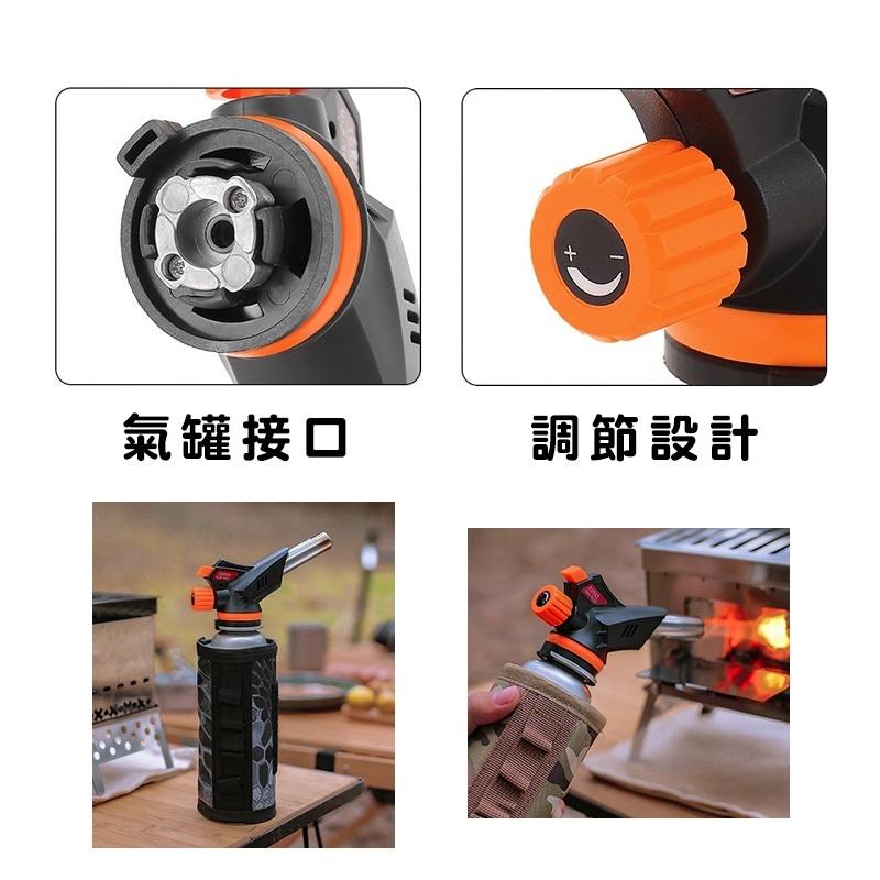『台灣24H出貨』可倒置噴火槍 瓦斯噴槍頭 卡式噴火槍 陶瓷式噴槍 瓦斯噴頭 電子點火噴槍 瓦斯噴槍 瓦斯焊槍 露營用品-細節圖2