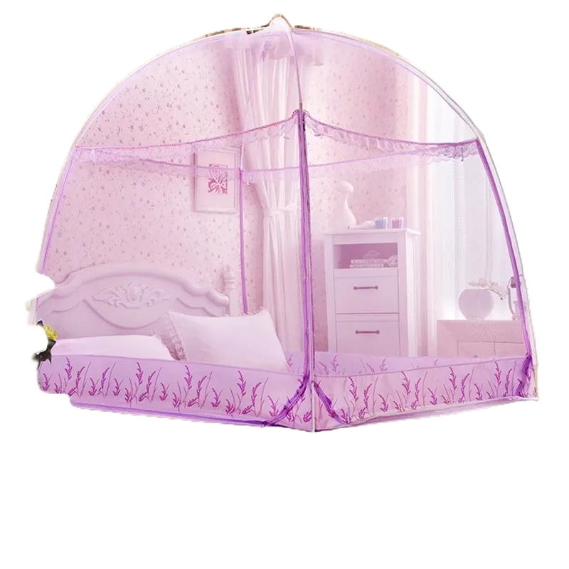 『台灣24H出貨』穿骨式蒙古包蚊帳 三開門蚊帳 組裝式無底防蚊帳 防蚊帳篷 防蚊防蟲 戶外蚊帳 需組裝 耐用 美觀-細節圖2