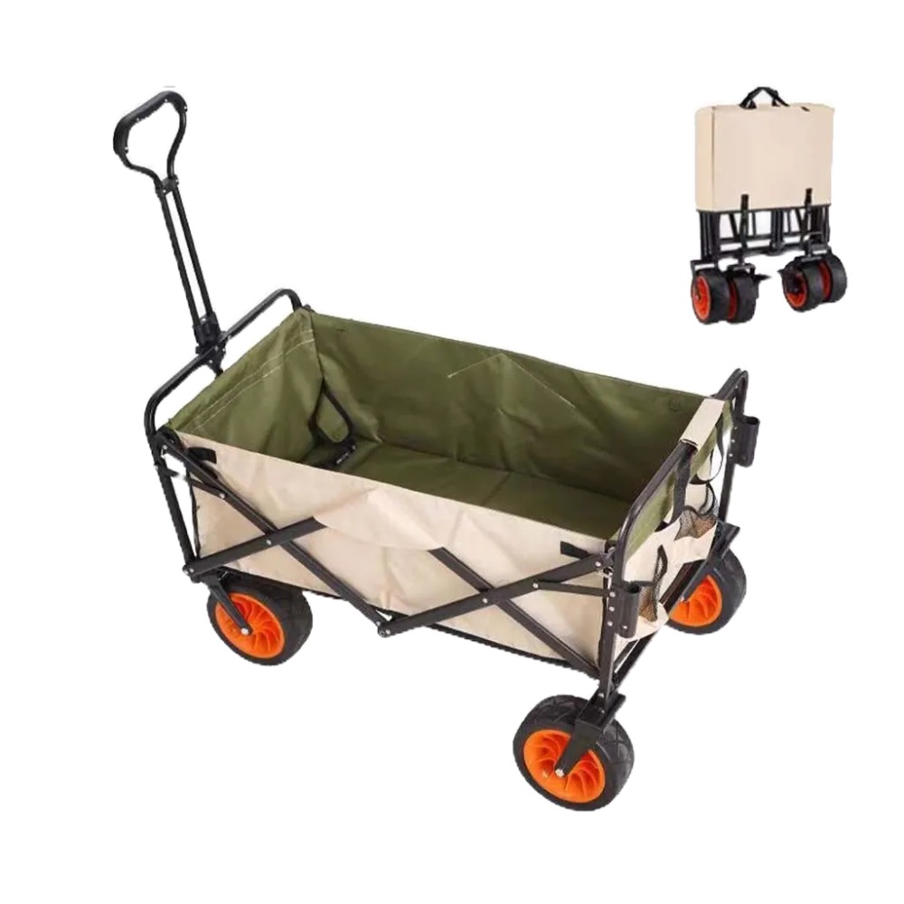 露營拉車 折疊手推車 摺疊手拉車 露營推車 拉桿車 買菜車 摺疊推車 購物車 寵物推車 摺疊式拖車 摺疊推車 拉車-細節圖2