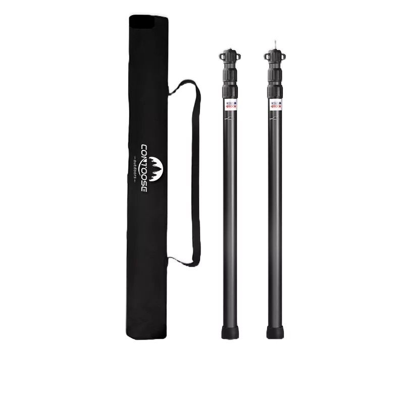 『台灣24H出貨』鋁合金天幕桿 天幕支架 天幕營柱 帳篷配件支架 帳篷 帳篷支架 帳篷桿 露營 鋁合金 支撐桿 門廳支架-細節圖2