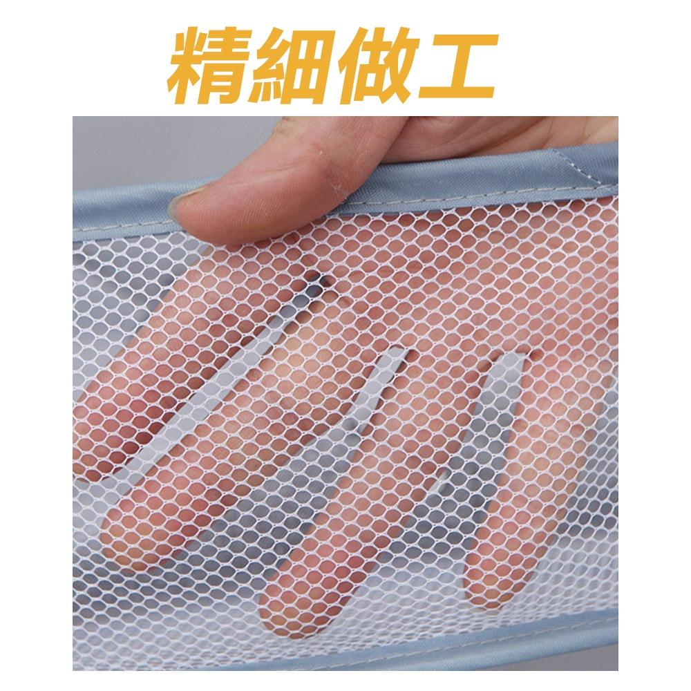 『台灣24H出貨』防變形曬衣網 雙層曬衣網 晾襪子神器 晾衣籃籃子 吊掛曬衣網 摺疊晾衣網 平鋪曬衣網 曬衣網 可折疊曬-細節圖5