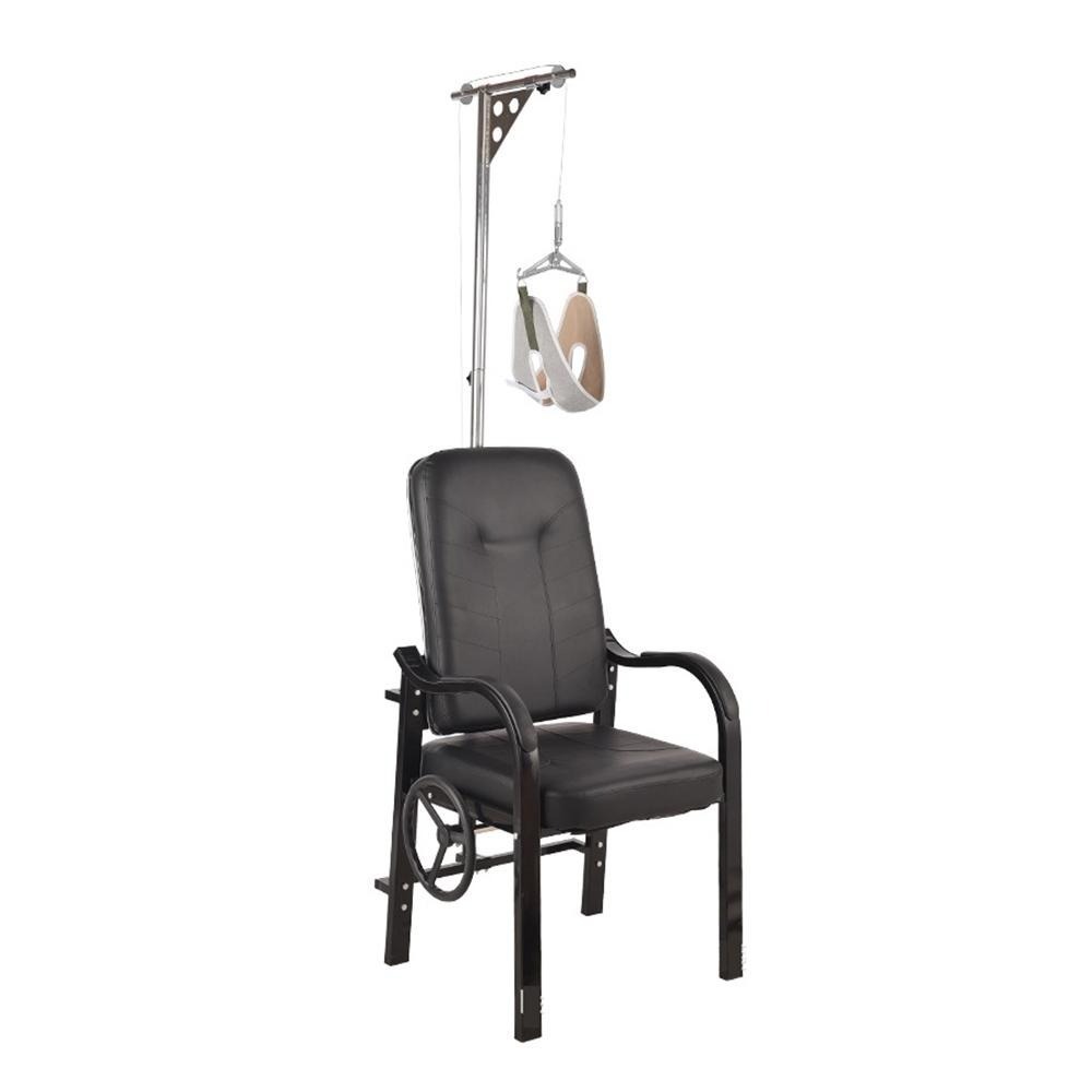 『台灣24H出貨』頸椎牽引椅 家用頸部牽引椅 脖子矯正牽引器 脖子拉伸架 頸部牽引器 頸椎牽引器 脖子矯正 家用脖子矯正-細節圖2