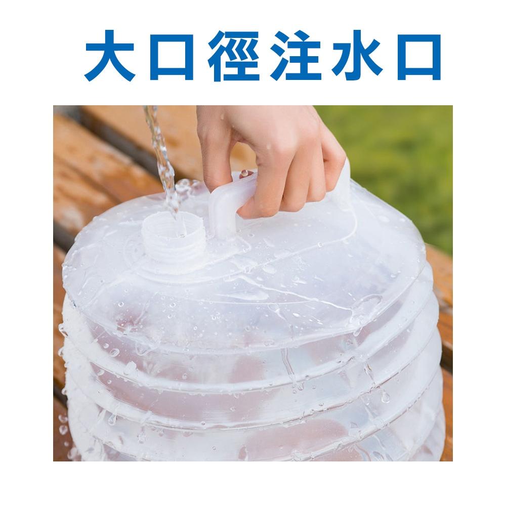 『台灣24H出貨』折疊式儲水桶 戶外接水桶 戶外儲水桶 伸縮摺疊儲水桶 摺疊蓄水桶 加大容量水桶 水龍頭按壓式水桶-細節圖7
