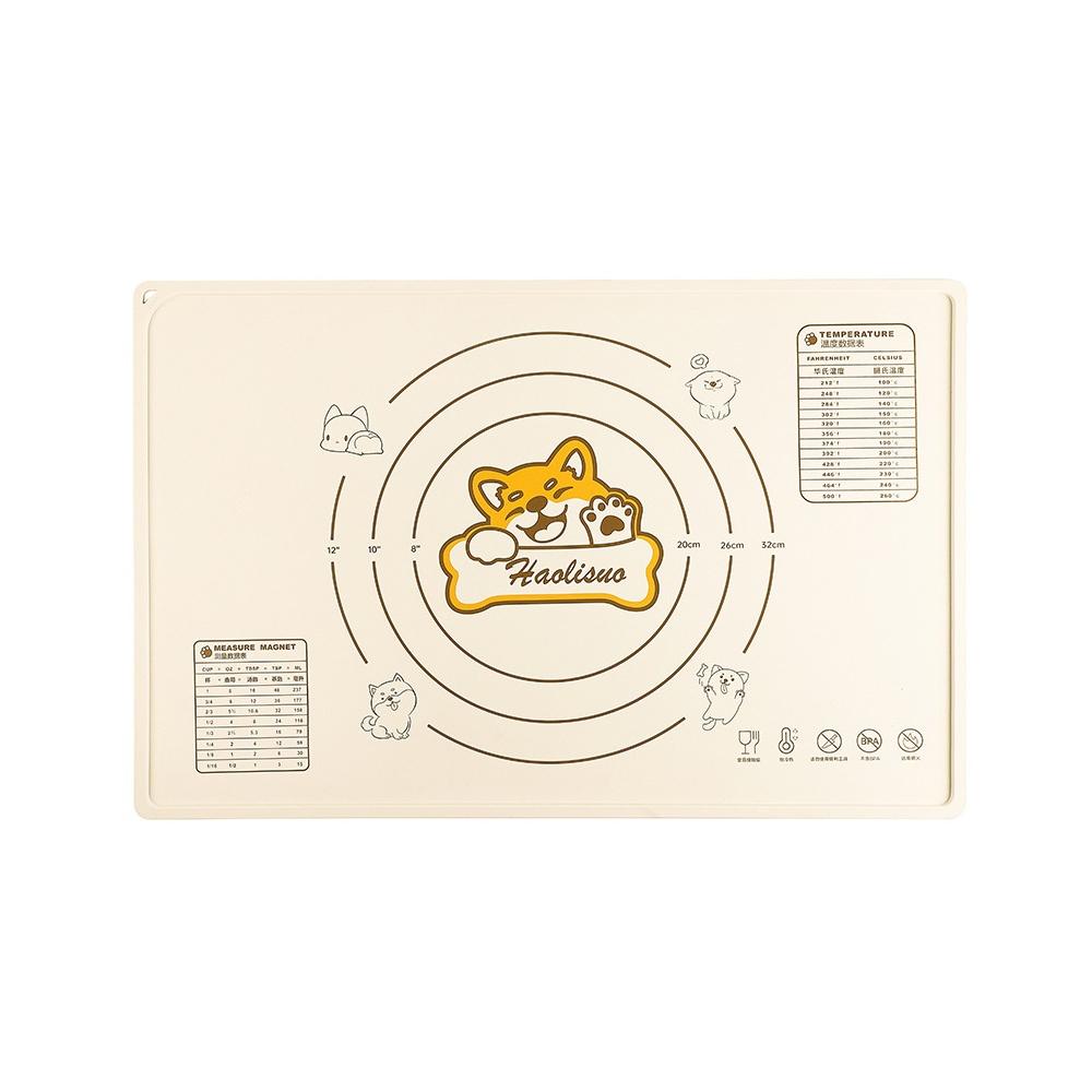 『台灣24H出貨』食品級矽膠擀麵墊 家用擀麵墊 揉麵墊 烘焙擀麵墊子 矽膠面板擀麵墊 食品級揉麵墊 加厚防滑擀麵墊 餃子-細節圖2