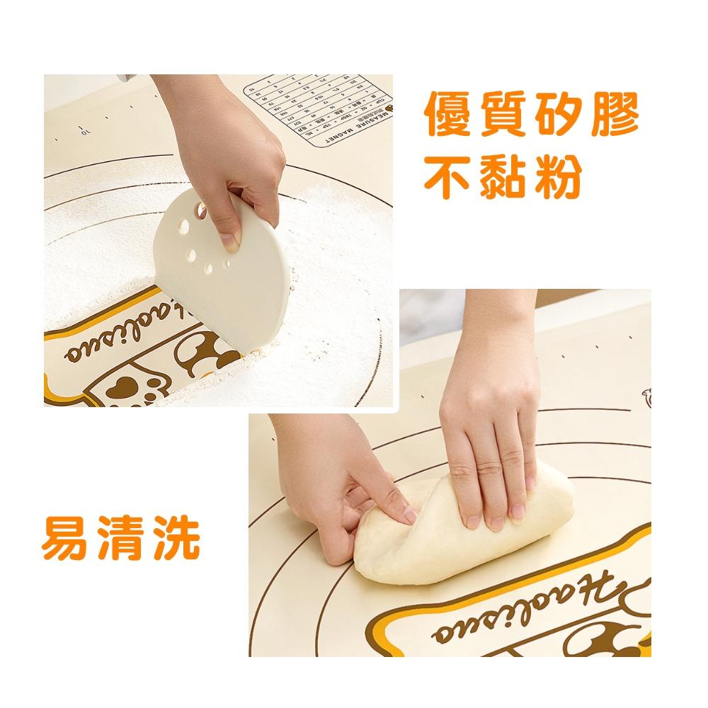 『台灣24H出貨』食品級矽膠擀麵墊 家用擀麵墊 揉麵墊 烘焙擀麵墊子 矽膠面板擀麵墊 食品級揉麵墊 加厚防滑擀麵墊 餃子-細節圖3
