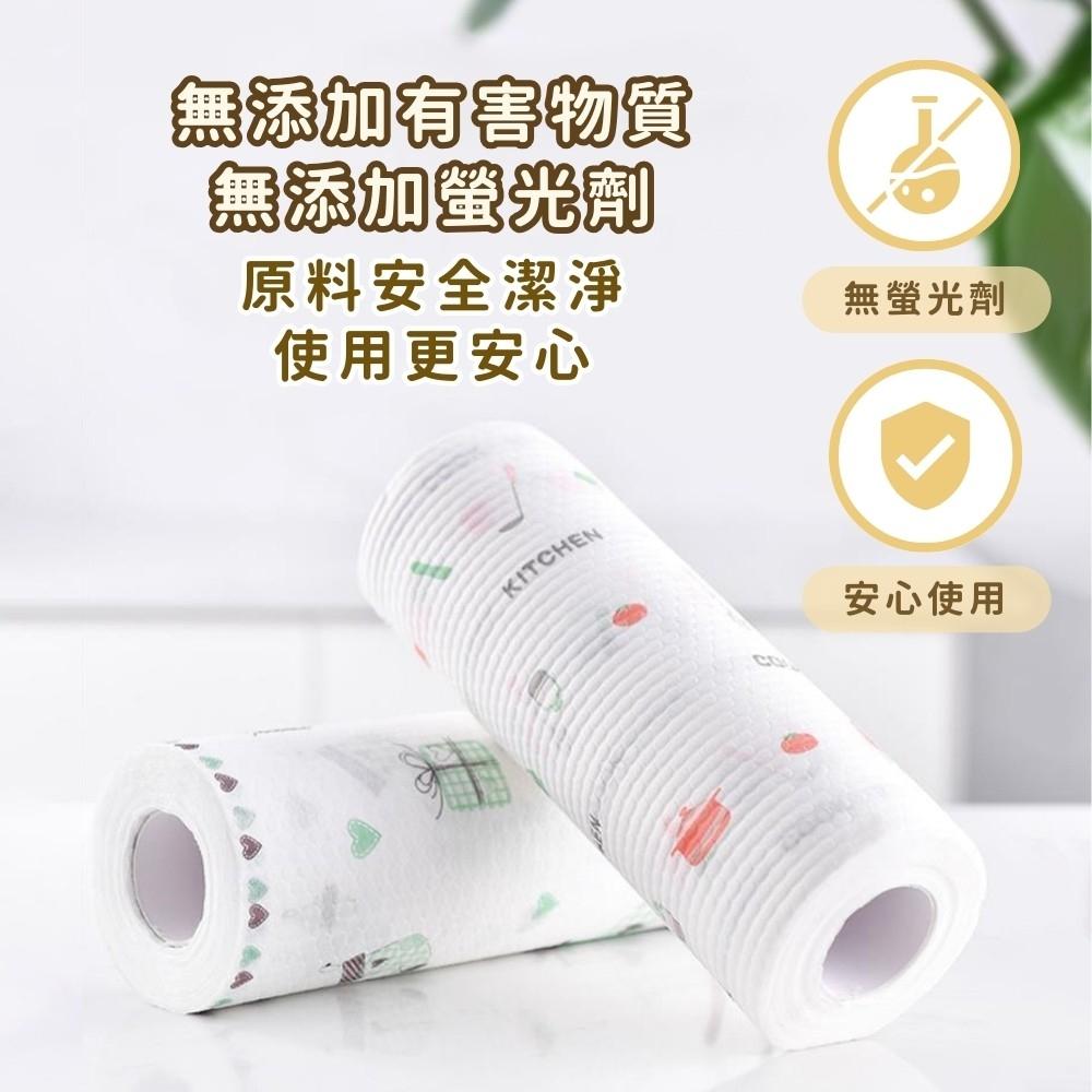 『台灣快速出貨』一次性免洗抹布一次性懶人抹布 廚房紙巾  懶人抹布 去油洗碗布乾溼兩用抹布 拋棄式抹布  廚房用抹布-細節圖7
