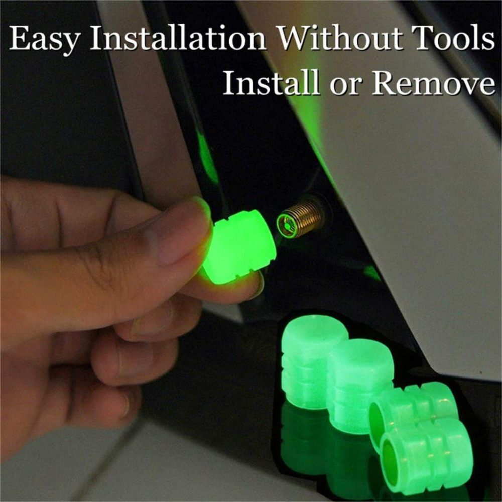 『台灣24H出貨』輪胎氣嘴蓋 螢光氣嘴蓋 機車氣嘴蓋 汽車氣嘴蓋 輪胎氣門芯帽 夜光氣嘴 氣嘴蓋 氣嘴 氣門嘴-細節圖2