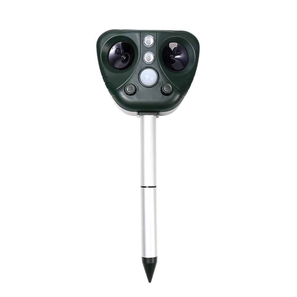 『台灣24H出貨』太陽能超聲波動物驅趕器 驅鼠器 驅狗器 驅蛇 驅貓 驅鳥 驅蛇器 戶外超聲波驅鼠器 超聲波驅狗器 驅貓-細節圖2