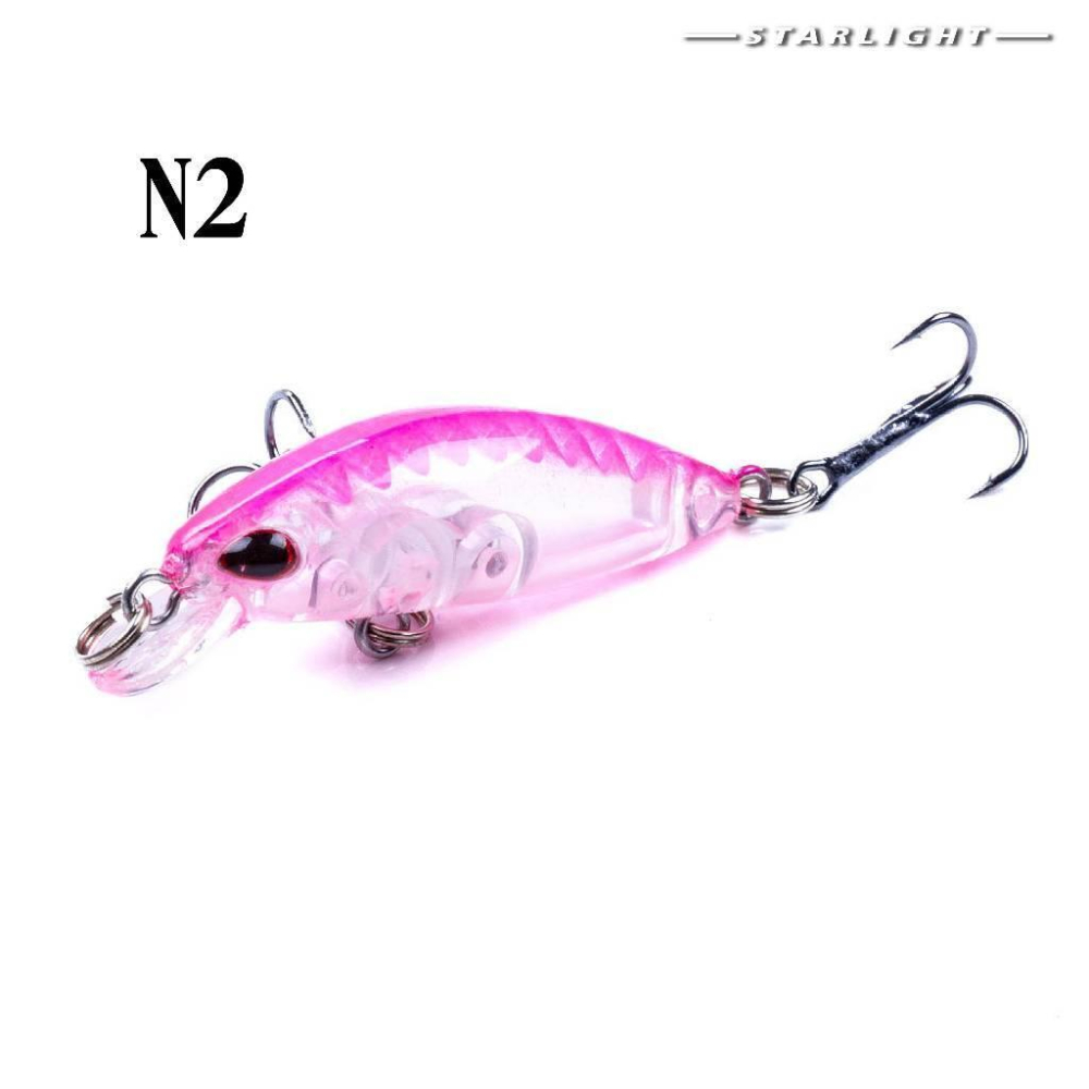 【星光釣具】 釣魚 路亞假餌 米諾 Minnow 4cm2g 緩沉 迷你型 微物 路亞-細節圖4