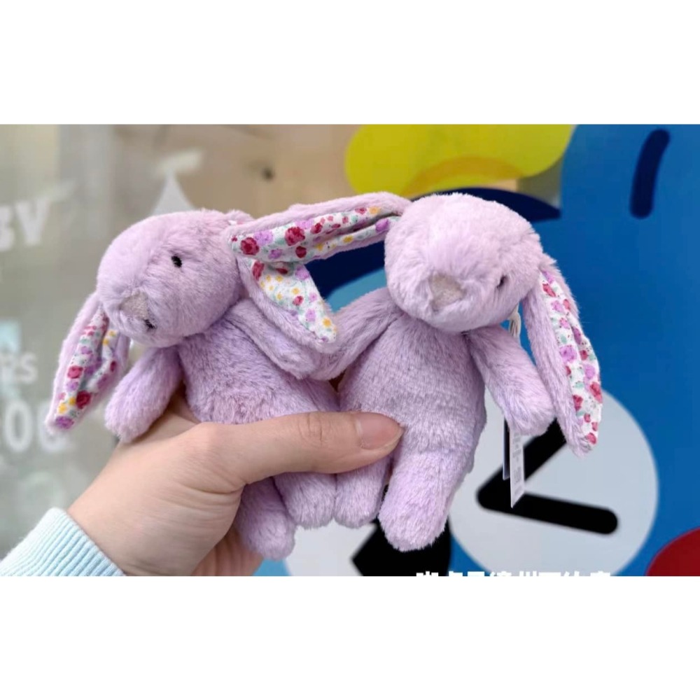Jellycat代購區兔兔鑰匙圈安撫兔兔彌月禮物滿月禮物兒童節禮物-細節圖4