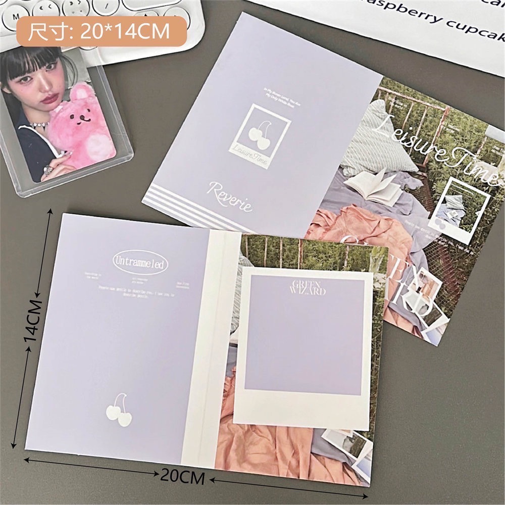 Jane’s 簡飾生活｜ins 對折卡10入♥-細節圖3