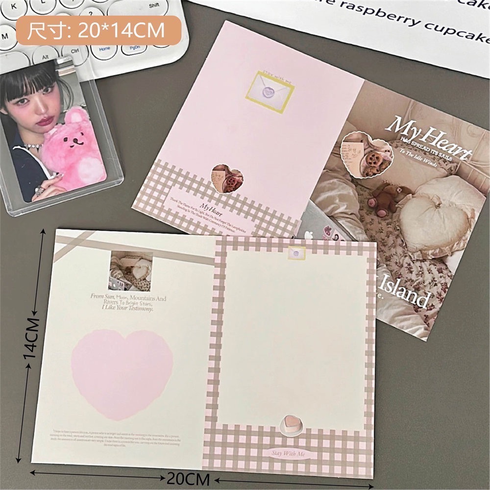 Jane’s 簡飾生活｜ins 對折卡10入♥-細節圖5