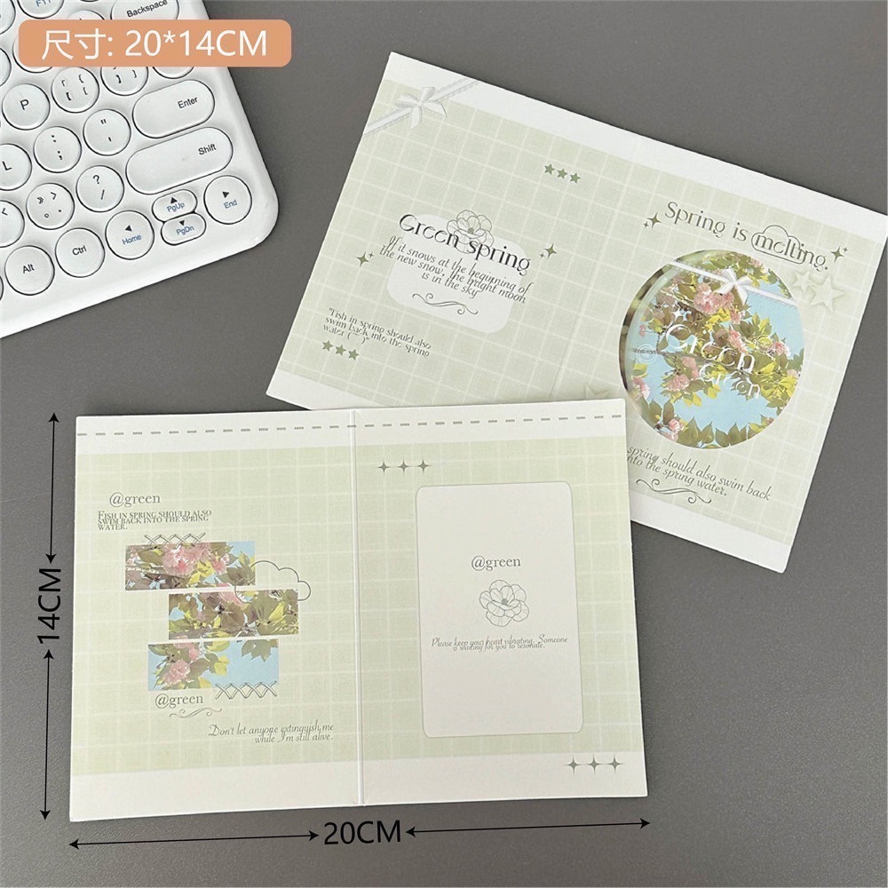 Jane’s 簡飾生活｜ins 對折卡10入♥-細節圖10