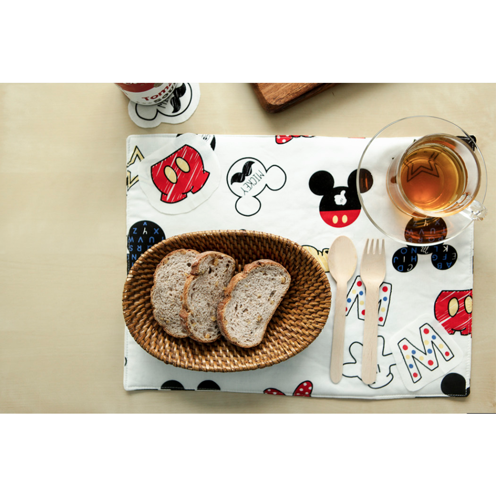 🌸現貨🌸韓國布 純棉布 迪士尼版權布 米奇手套 韓國正版授權 進口布料-細節圖4