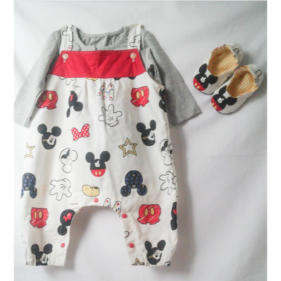 🌸現貨🌸韓國布 純棉布 迪士尼版權布 米奇手套 韓國正版授權 進口布料-細節圖7