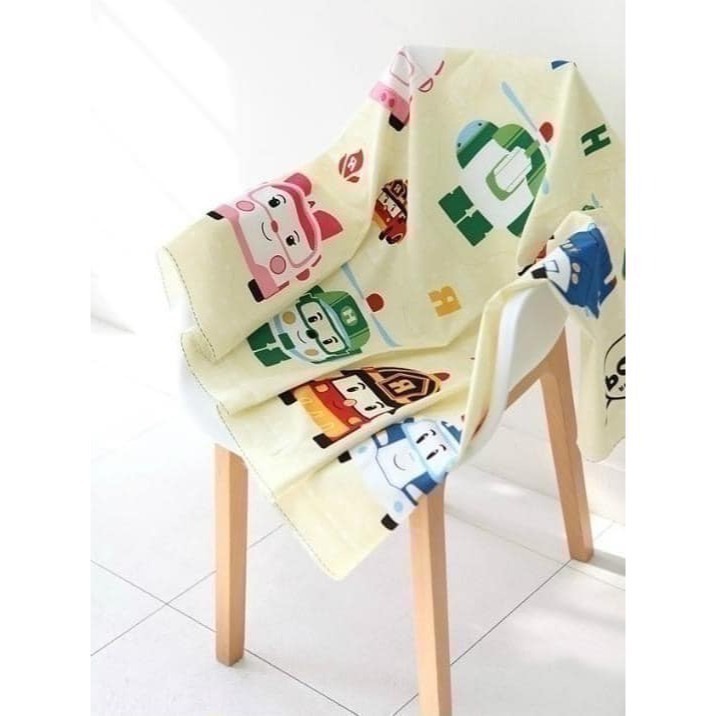 🔥一份含全部圖案🔥韓國布 純棉布 Poli波力 定位布 抱枕 娃娃材料 毯子 被子 安寶 赫利 羅伊 版權布 萬-細節圖3