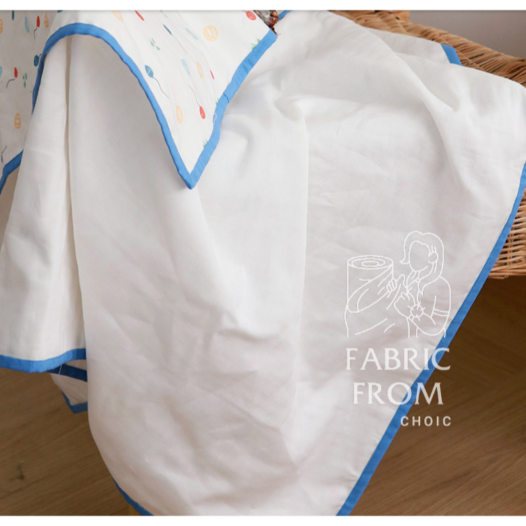 🌸現貨🌸韓國製/台灣製 品牌童裝用 雙層紗/二重紗 夾紗 圍兜兜 吸水性強 口水巾 手帕 溢奶巾 手帕夾 手帕巾-細節圖2