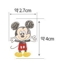 🌸現貨🌸韓國布 純棉布 版權布 迪士尼 米奇米妮布魯托 cottonvill 有機認證 正版-細節圖5