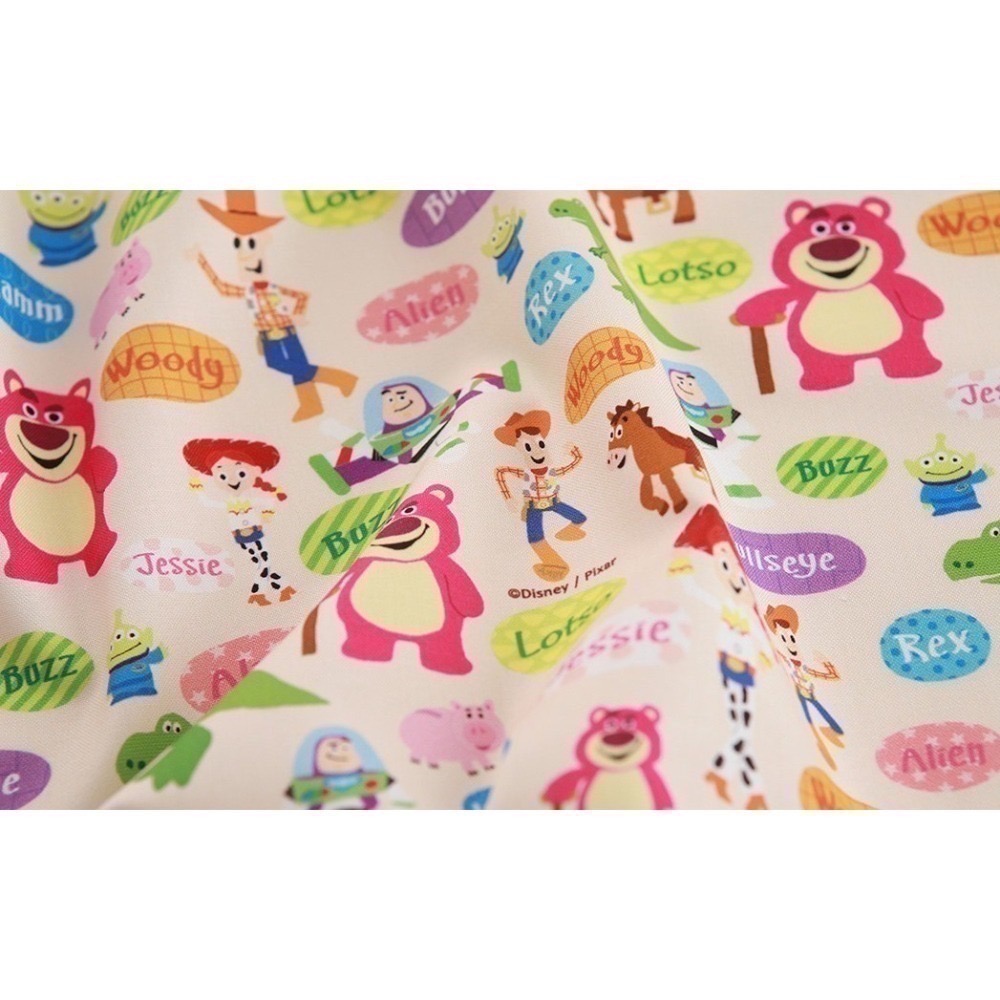 🌸現貨🌸韓國布 純棉布 版權布 迪士尼 玩具總動員 來聊天吧 手作材料-細節圖3