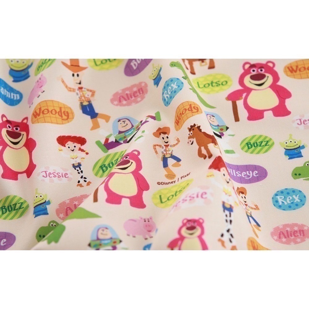 🌸現貨🌸韓國布 純棉布 版權布 迪士尼 玩具總動員 來聊天吧 手作材料-細節圖3