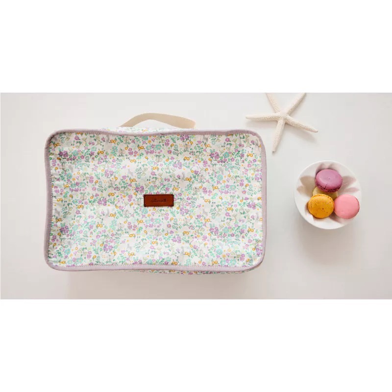 🌸現貨🌸韓國布 碎花小貓2色 貓咪布料 韓布 薄棉布 棉布 30支棉 碎花布 兒童洋裝布料 動物 花-細節圖7