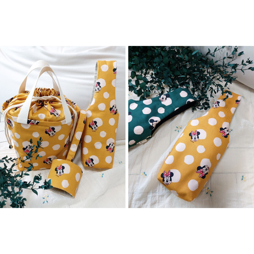 🌸現貨🌸韓國布 純棉布 迪士尼 黃金假期系列 米奇 米妮 蝴蝶結 布料 韓國布 薄棉布 棉布 手作 DIY-細節圖7