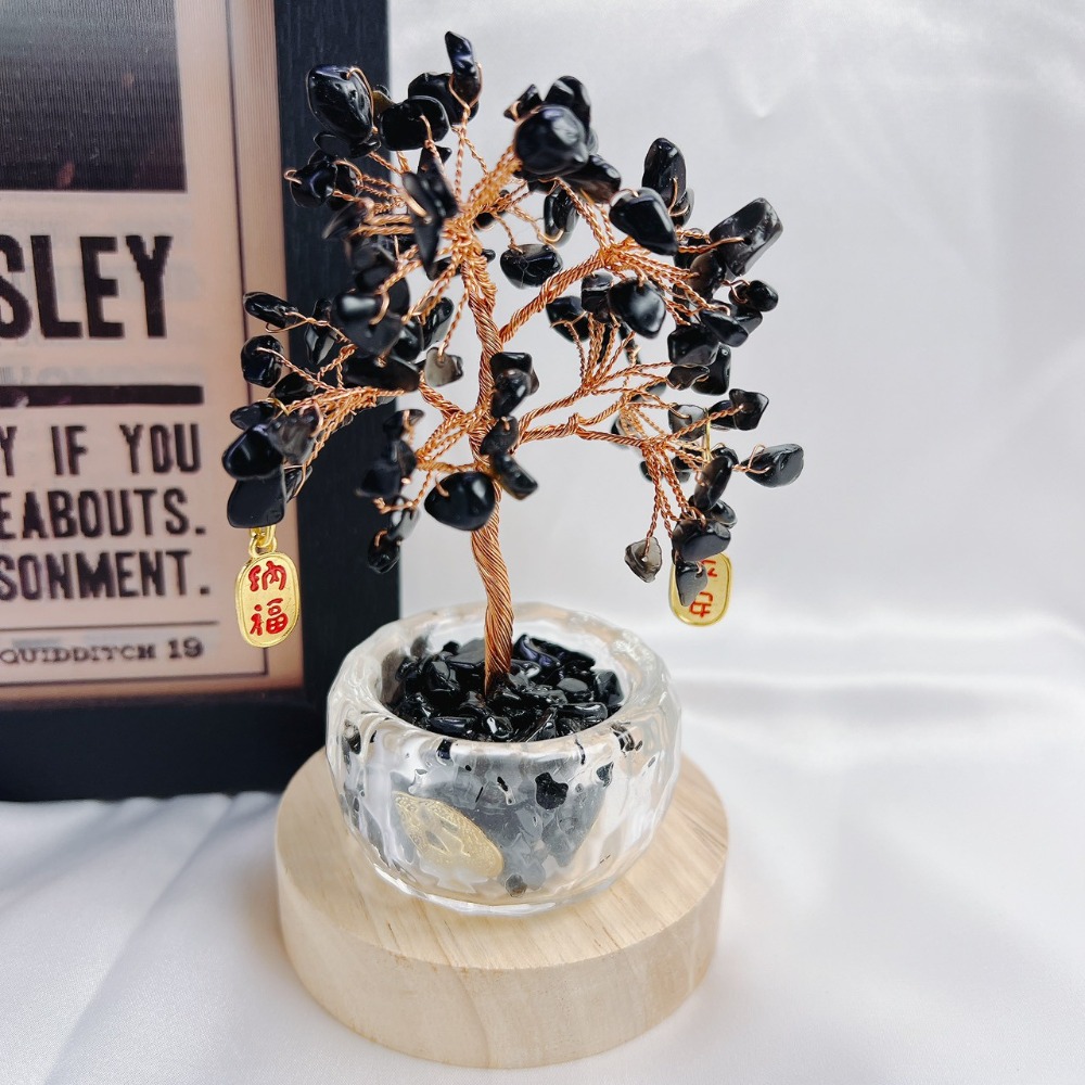 職場必備🔥天然水晶樹❗️送禮自用，招財擋煞第一首選-規格圖4