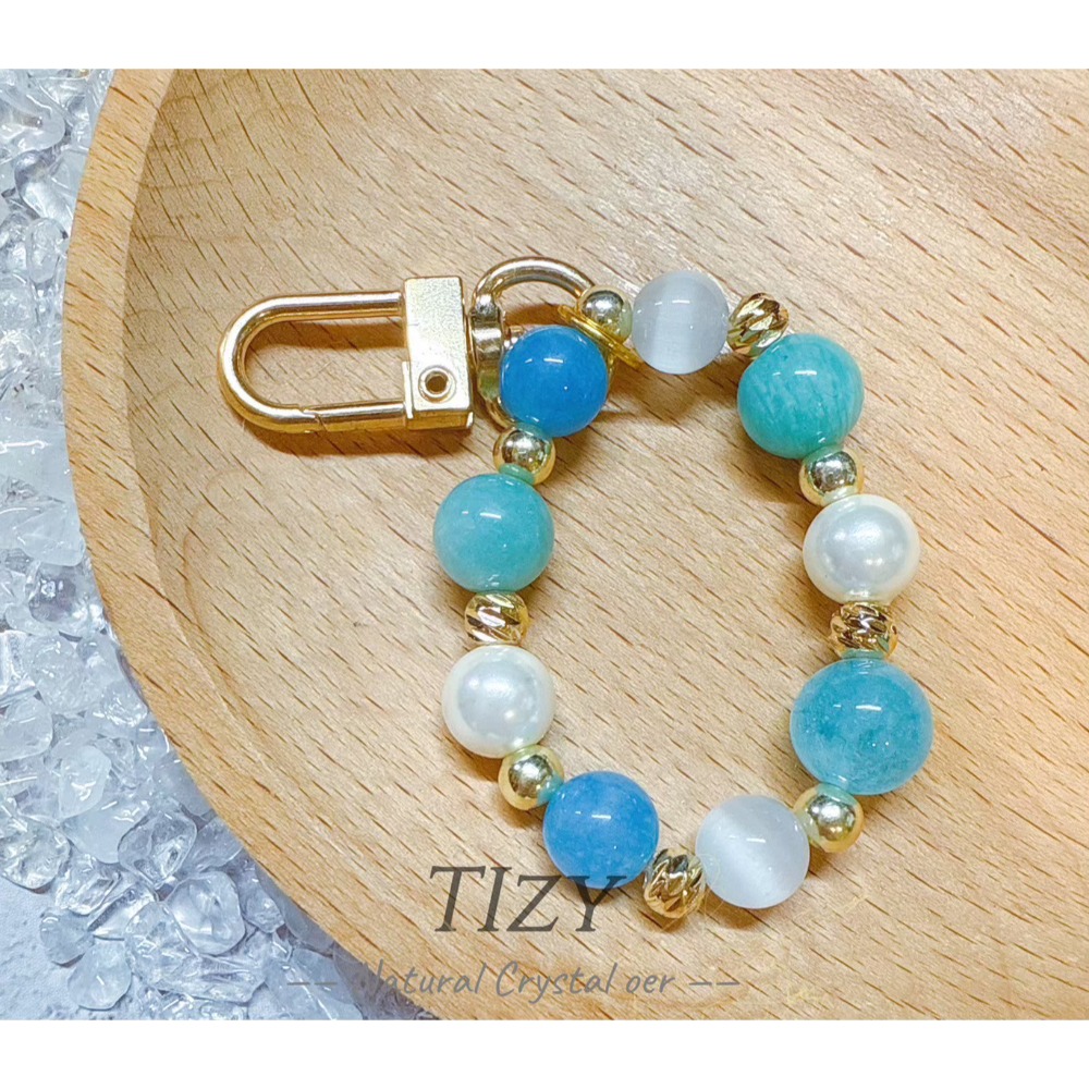 Tizy文創🌟水晶串珠吊飾❗️ 背包吊飾 可愛小物❤️手鏈水晶-規格圖8