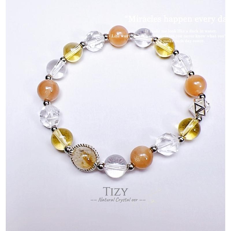 Tizy水晶💎 太陽🌞森林🌳海洋🌊水晶手鍊❗️925銀-細節圖3