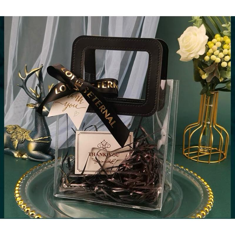 pvc時尚透明包裝袋 送禮 禮物包裝🎁小禮物袋🎀-細節圖5