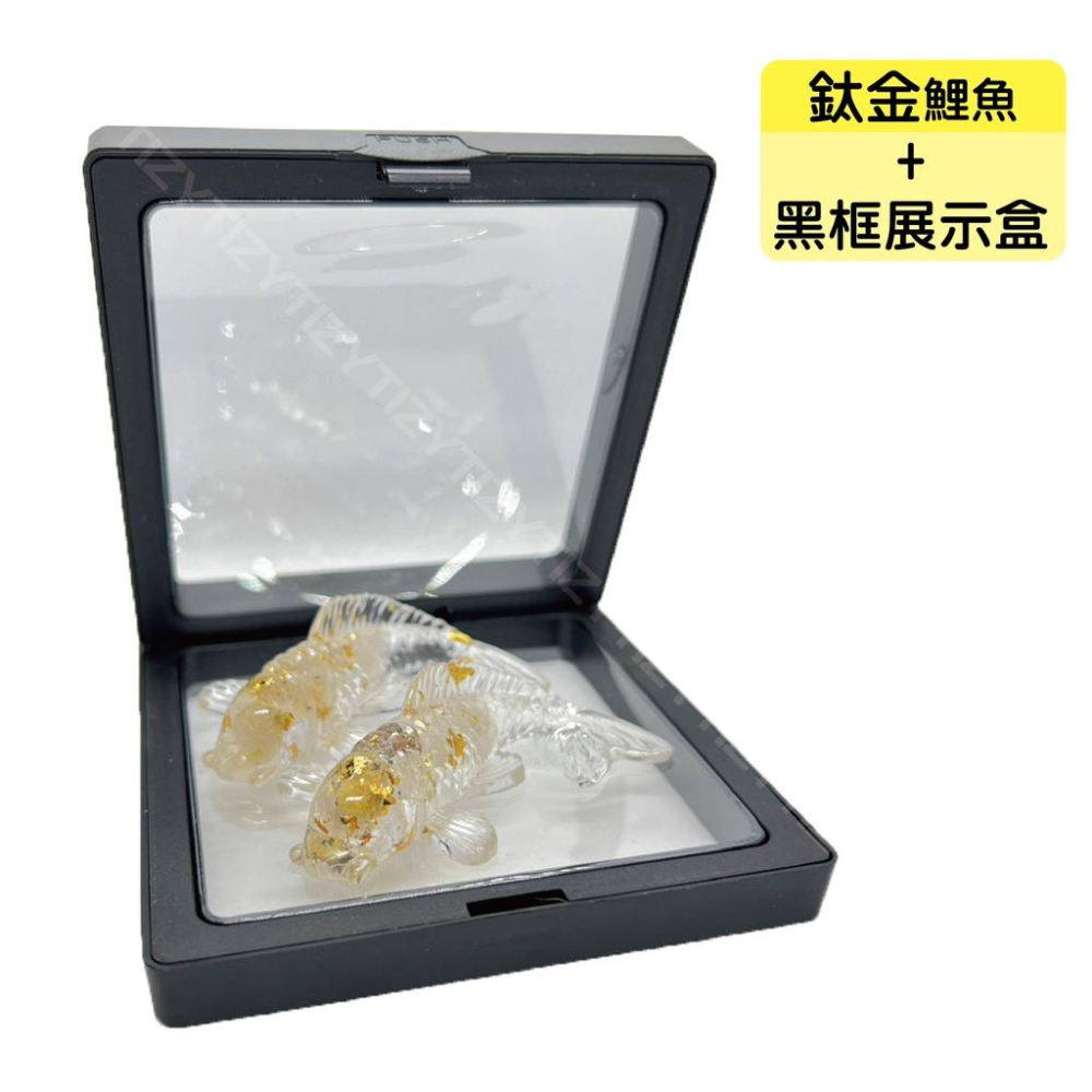〔Tizy手作擺設〕❗️招財🔥金箔水晶❗️鯉魚-細節圖4