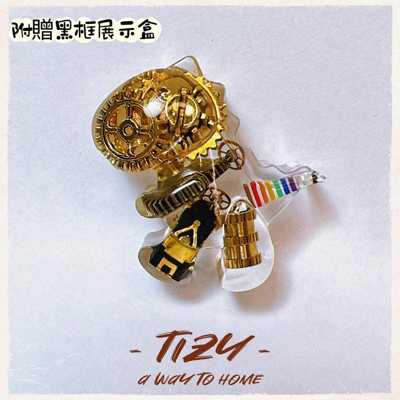［Tizy手作吊飾］台灣暴力招財🔥電容恐龍🦕鑰匙圈、項鍊、吊飾、禮物、送禮-細節圖3
