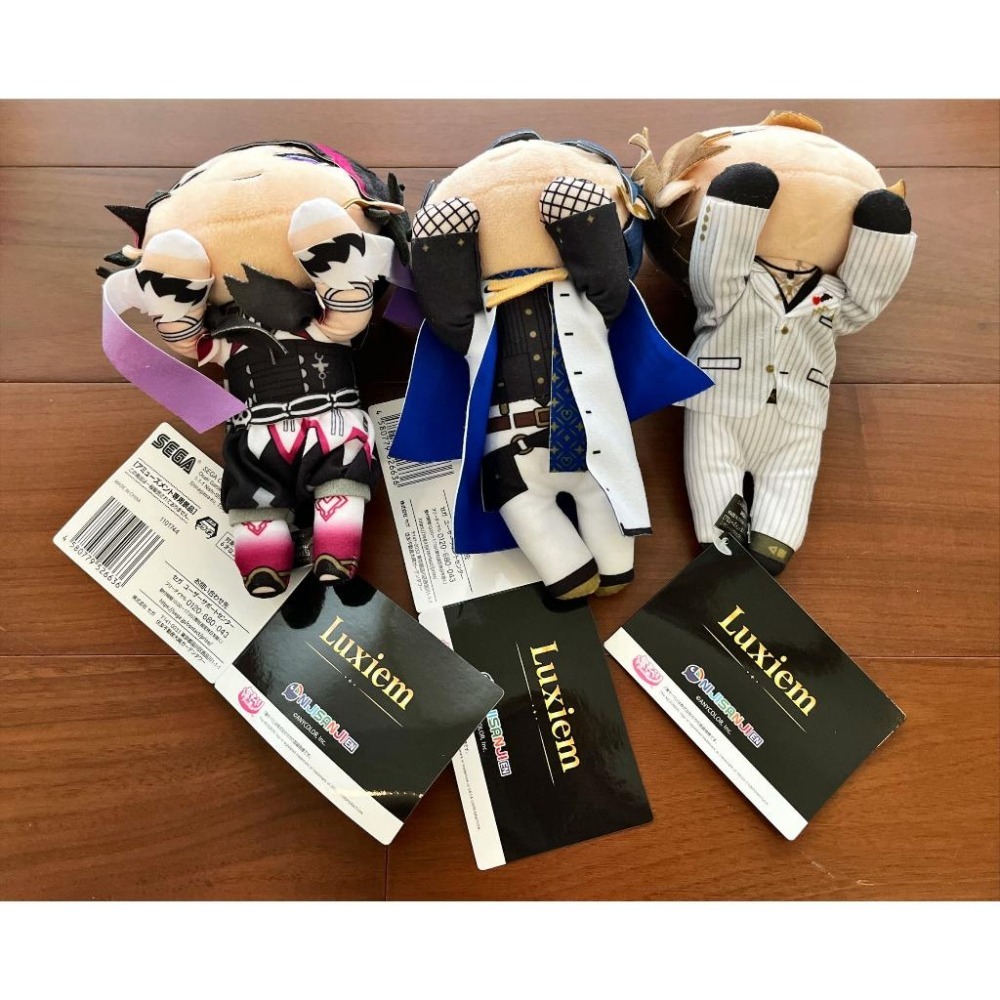 【Shizu希梓】NIJISANJI 彩虹 EN Luxiem 玩偶 趴娃 shu ike luca 景品 娃娃-細節圖2