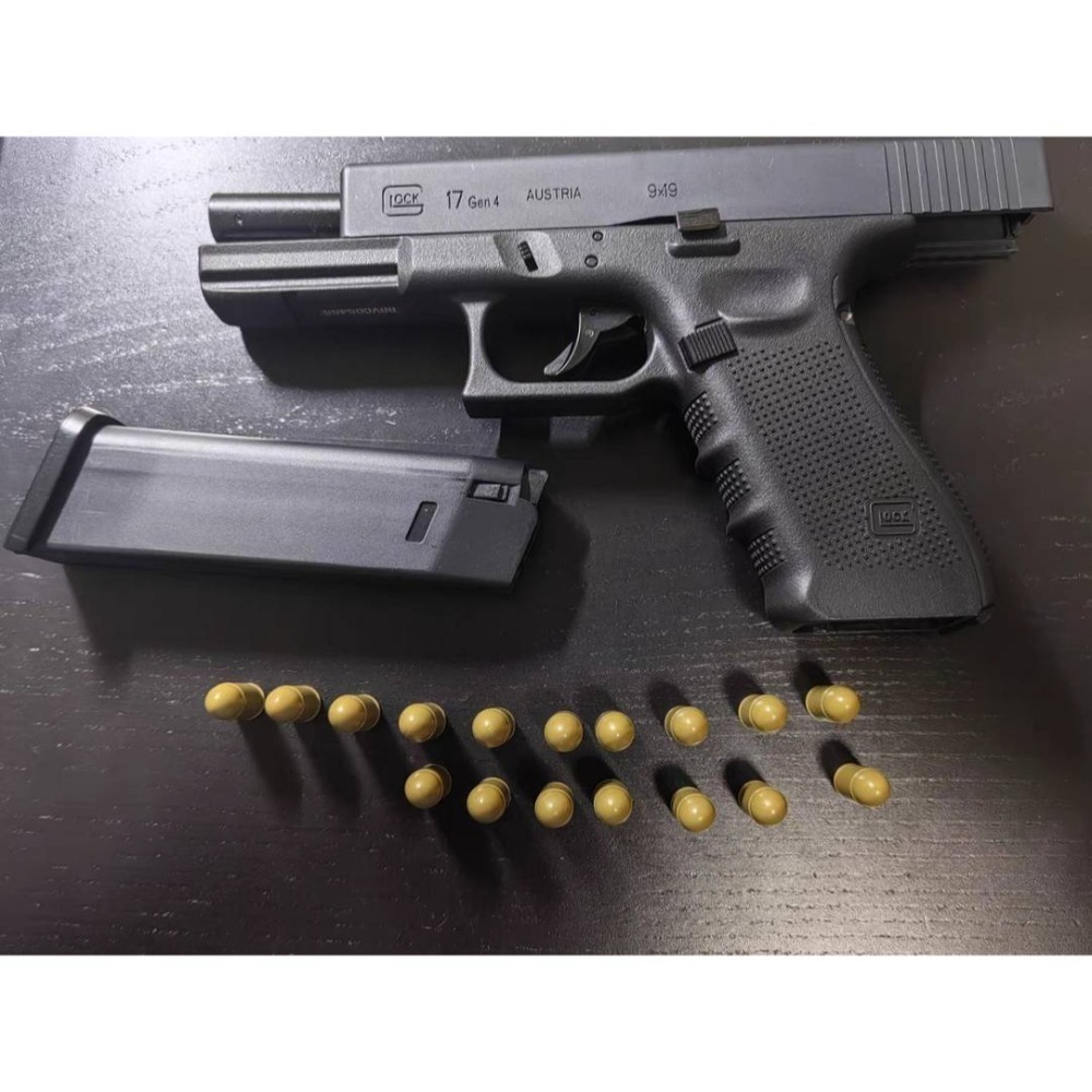 【模型娜】特價 模立方GLOCK 17 G17/反吹/拋殼/激光/解壓玩具/沙黑/全黑/預購/現貨-細節圖2