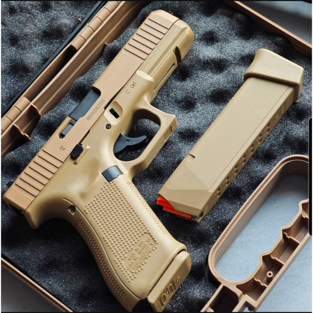 【模型娜】特價 模立方GLOCK 17 G17/反吹/拋殼/激光/解壓玩具/沙黑/全黑/預購/現貨-規格圖3