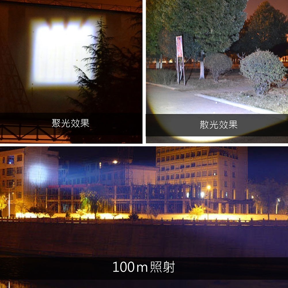 LED頭燈 大功率 爆亮 L2 燈芯 防水 強光 充電 頭燈 登山燈 釣魚燈 修車燈 露營燈 探照燈 警示燈-細節圖5