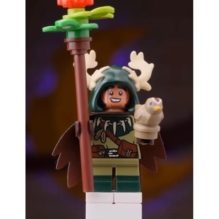 LEGO 71047 龍與地下城 - 半身人德魯伊 Halfling Druid 人偶包 (全新未組)-細節圖2