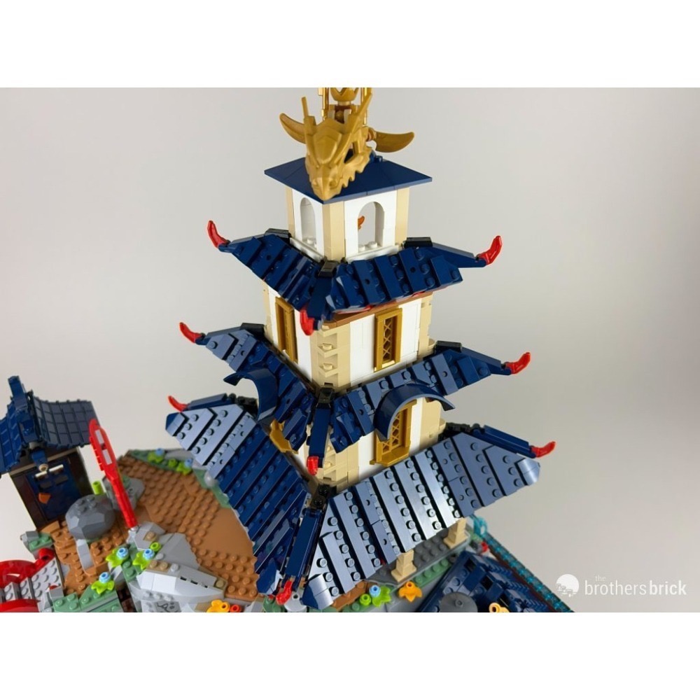 LEGO 71814 旋風忍者 大賽寺廟城 場景拆賣 (全新未組)-細節圖2