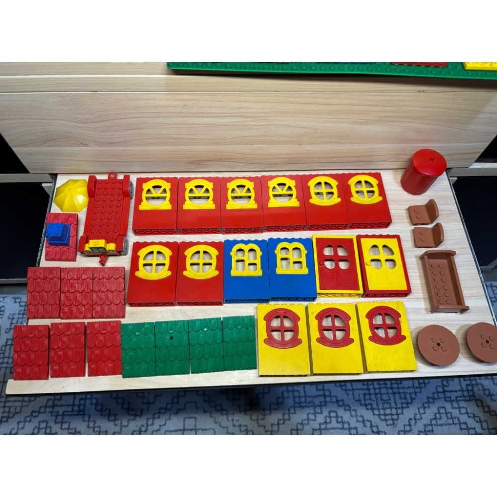 _(´ཀ`」LEGO 3678 The Fabuland House 1982年發行 有缺件 如照片 (古董品)-細節圖2